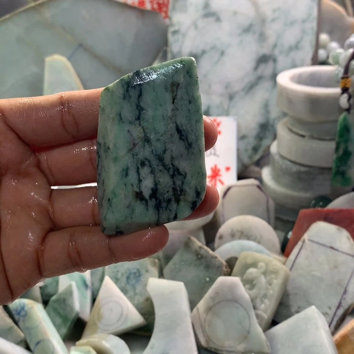 翡翠裸石天然翡翠13号