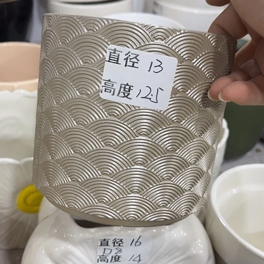 多肉绿植陶瓷花盆9:9包邮，有孔