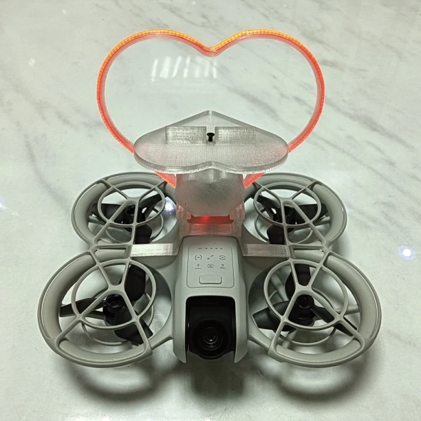 适配DJI大疆NEO发光爱心送戒指支架neo专用婚礼表白送戒指神器