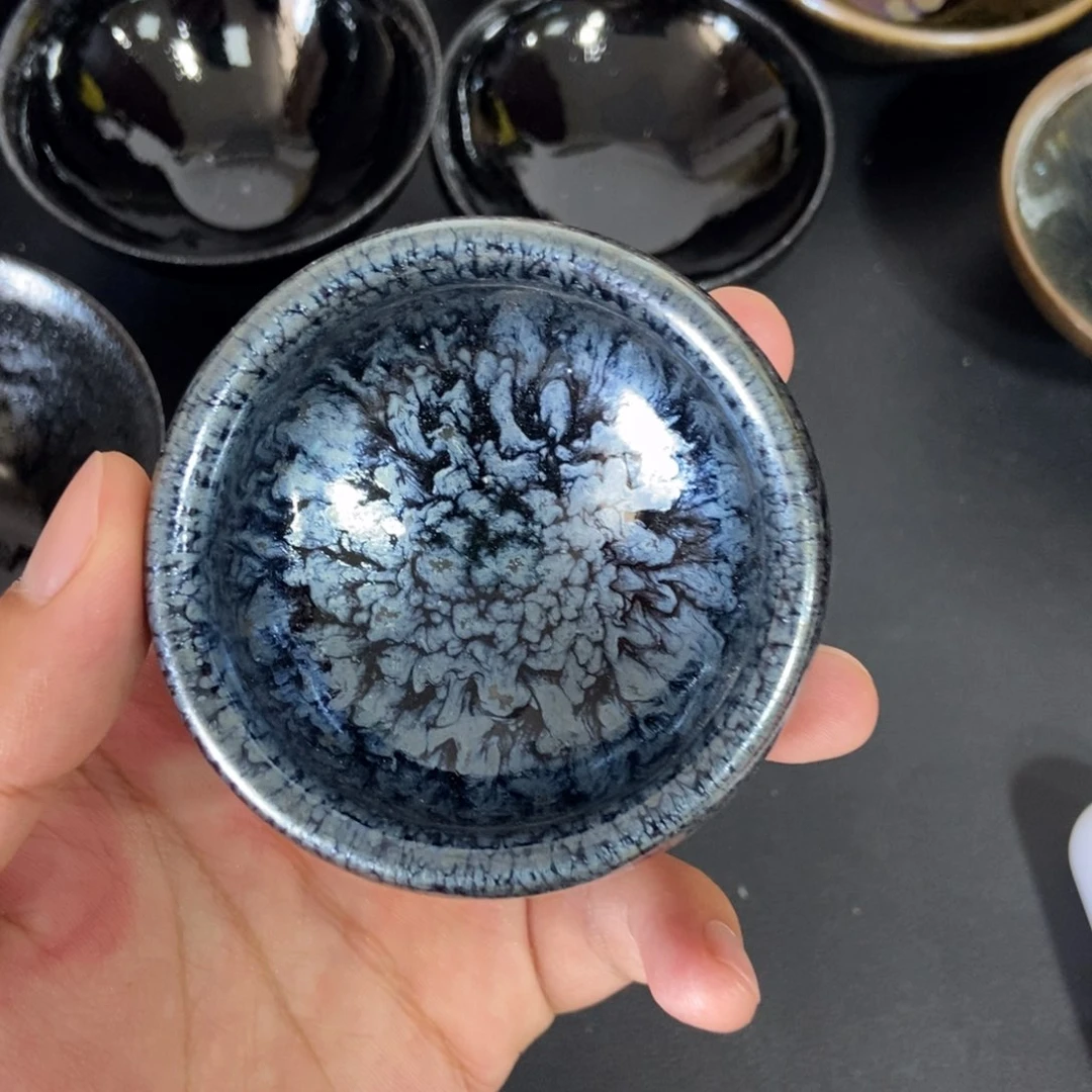 茶盏建窑建盏龙窑柴烧