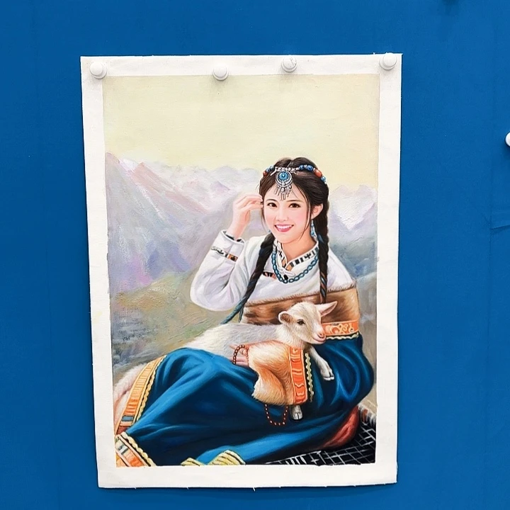 国画二郎老师去伪存真原作