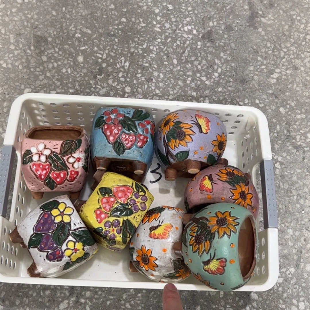 陶瓷多肉小花盆@@1913