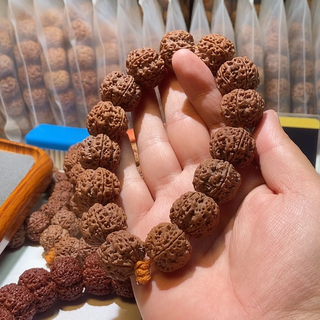 吊坠金刚菩提私人订制原生态红皮梅花22mm