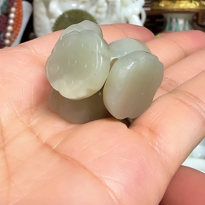 颈饰未镶嵌和田玉（糖玉）器物之美炸炸炸炸炸炸