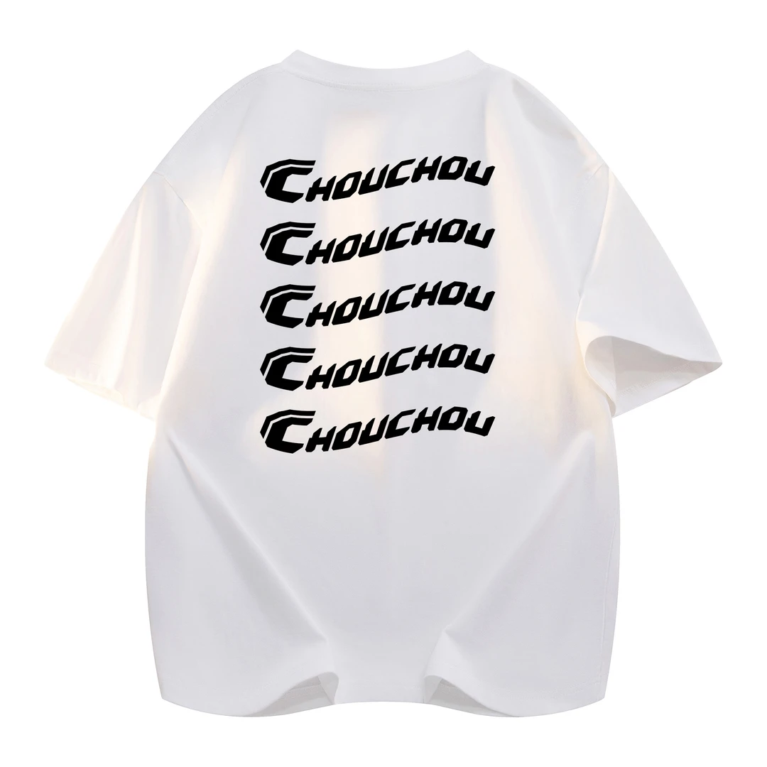 周杰伦周同学【厦门限定】短袖圆领美式极简凉感袖T恤芭比风通勤风