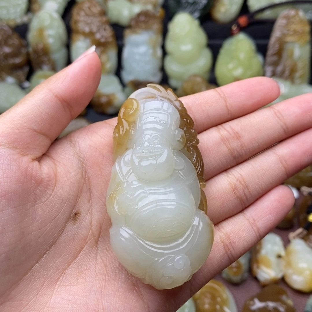 项链未镶嵌和田玉（糖玉）@***马