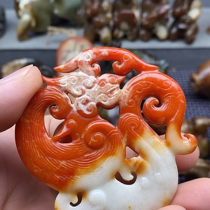 未镶嵌蛇纹石玉颈饰