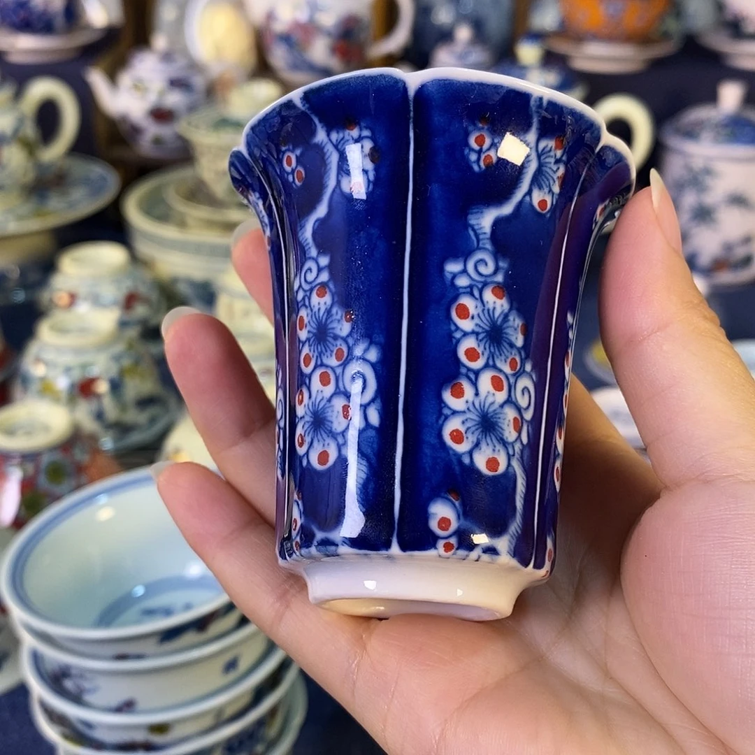 瓷片景德镇陶瓷茶杯1个