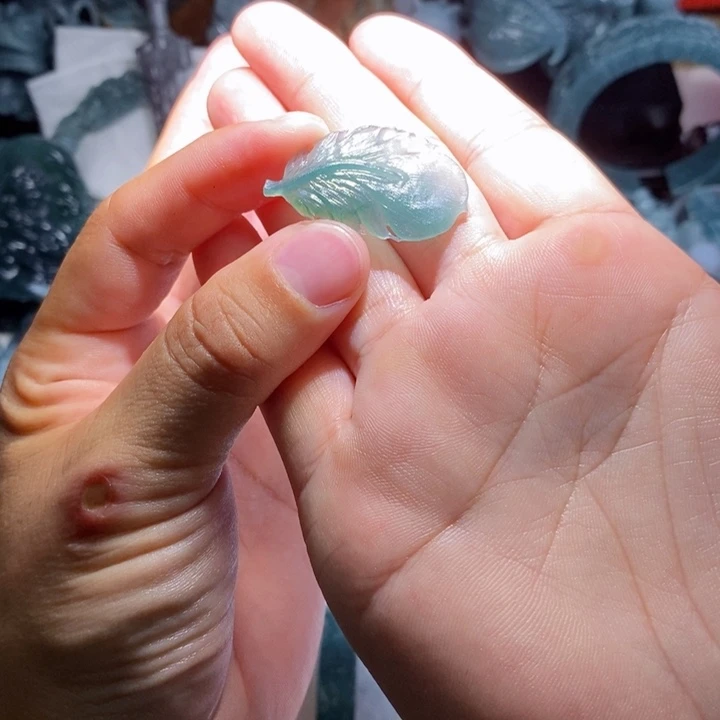 定制翡翠未镶嵌毛