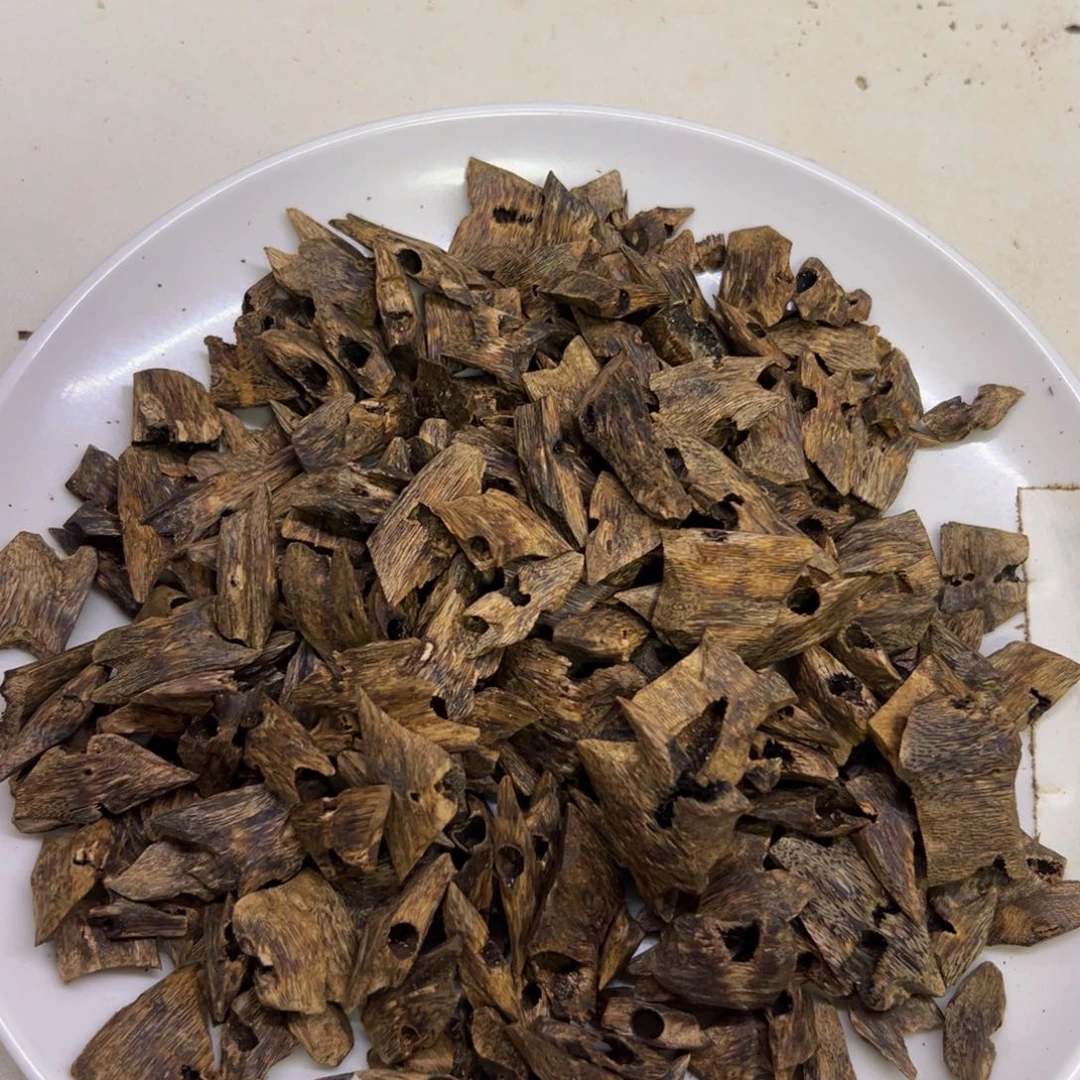 沉香沉香碎屑陆河块料100克