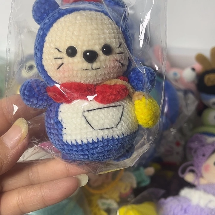 编织品熊可爱成品