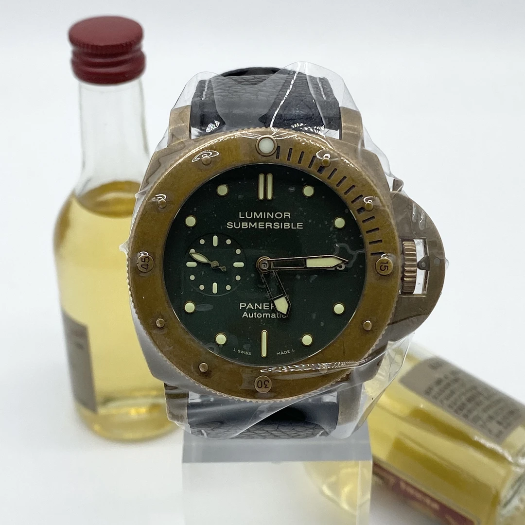 99新 Panerai/沛纳海 1950系列 自动机械 磨砂青铜 47MM 12全