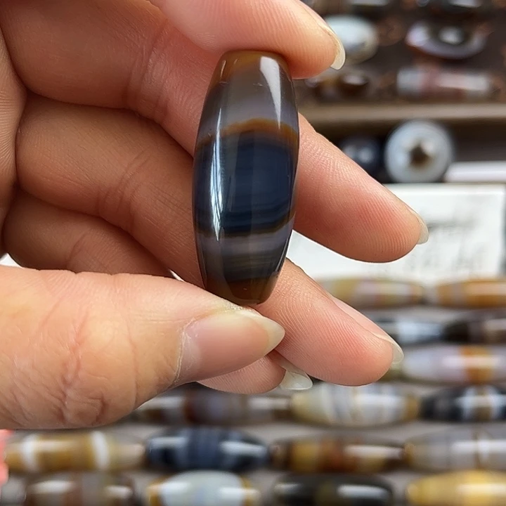 玛瑙/玉髓合金颈饰