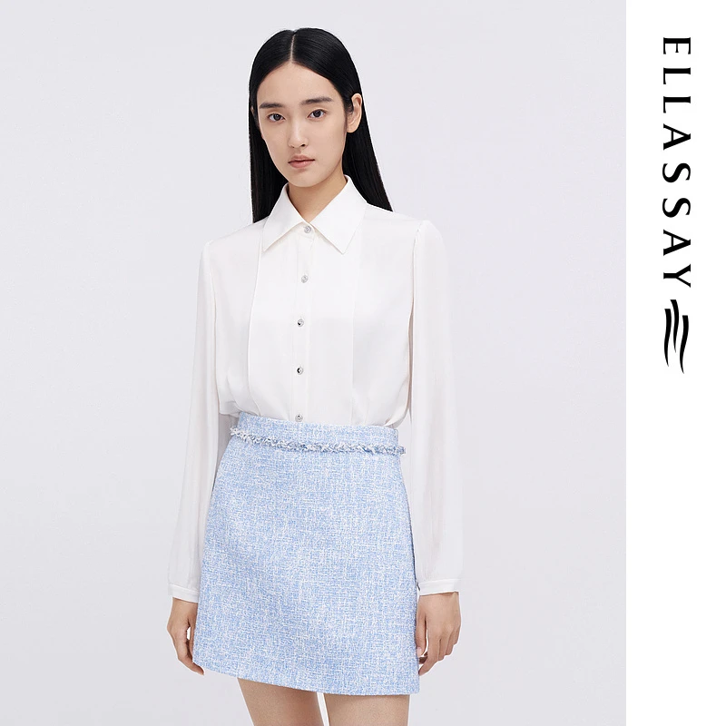 【粉丝专享】歌力思新款时尚气质衬衫女EWE341C02700