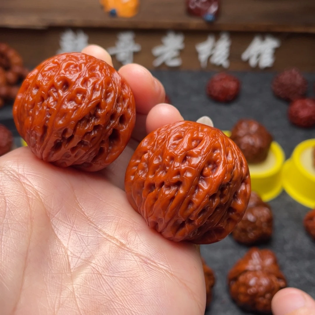 吊坠文玩核桃文玩核桃 手把件 铁锤妹妹 38