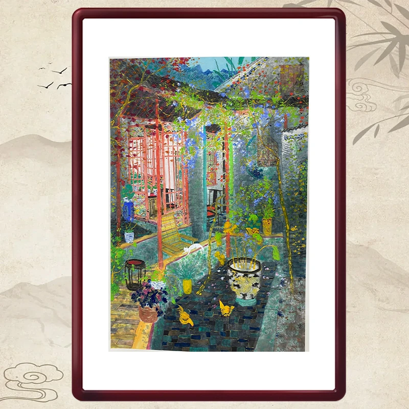 【博古斋】方 向 作品《闲庭》