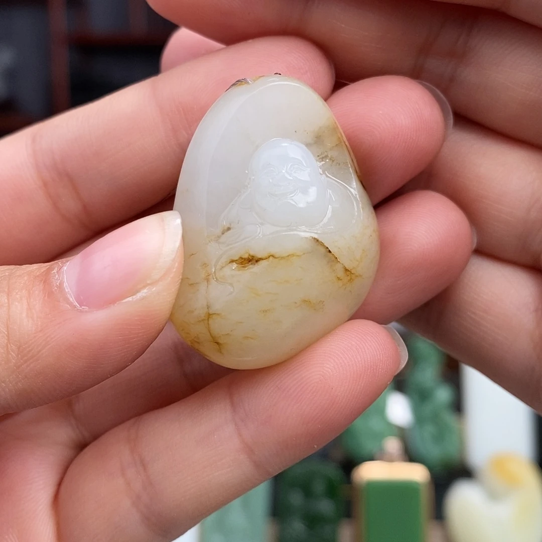 和田玉挂件未镶嵌