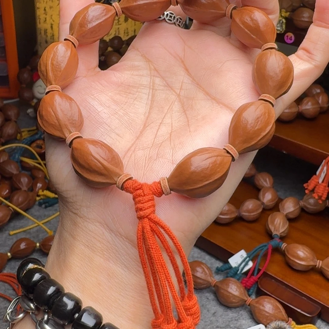 手串橄榄核16/25腊老核哑光 梅林铁核