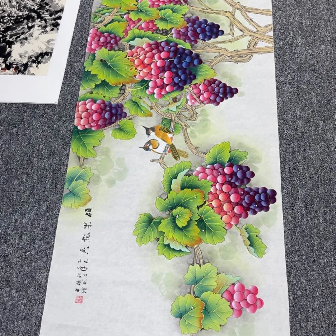 国画卖字画的小伙伴