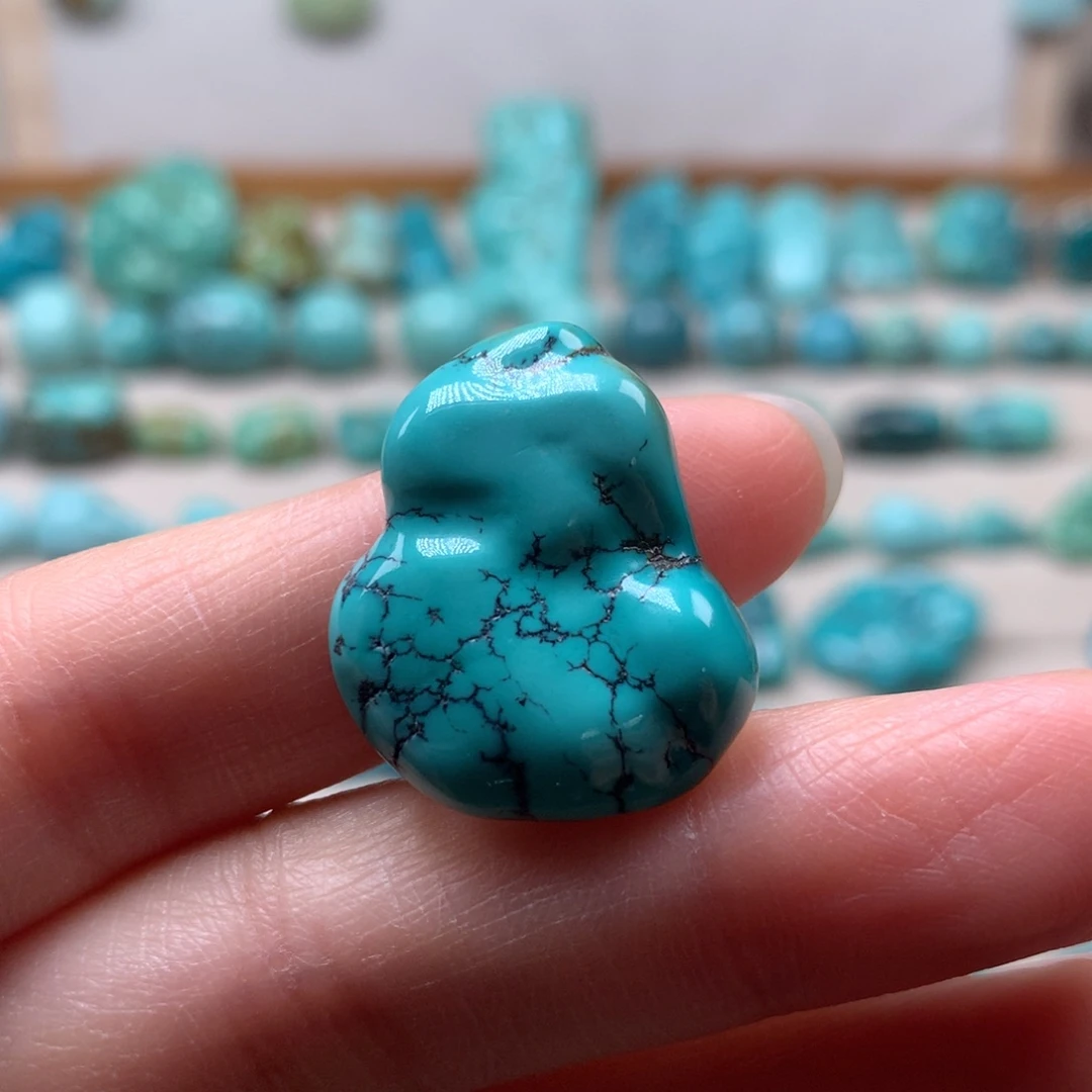 未镶嵌绿松石挂件