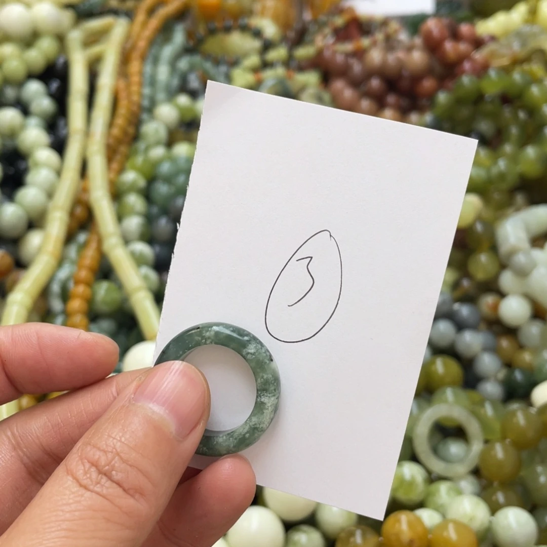 蛇纹石玉手链未镶嵌