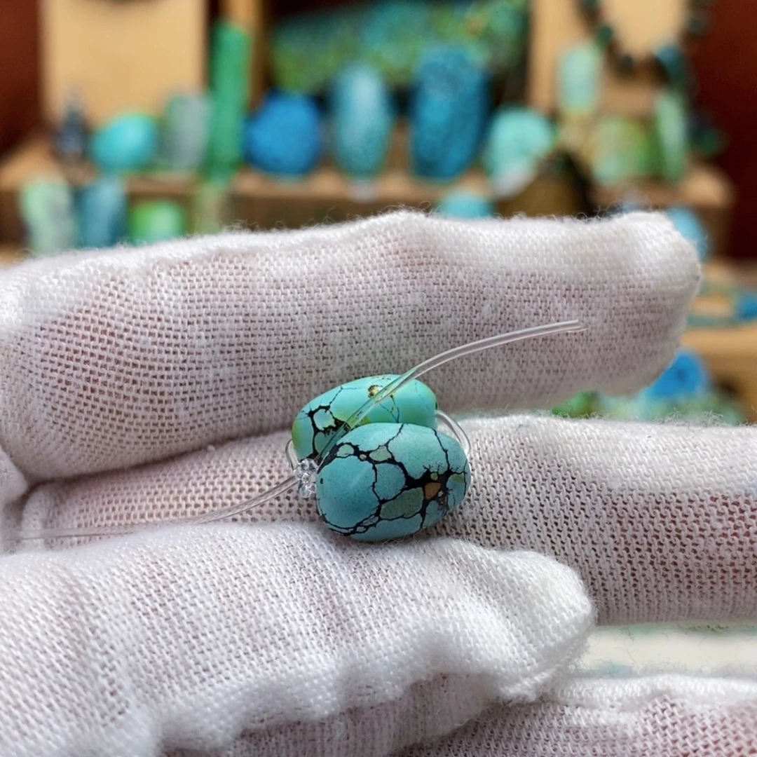 定制绿松石高瓷糖豆