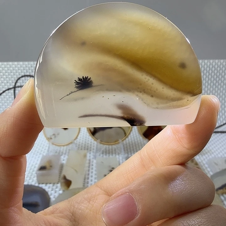 玛瑙/玉髓未镶嵌吊坠(不含链)30