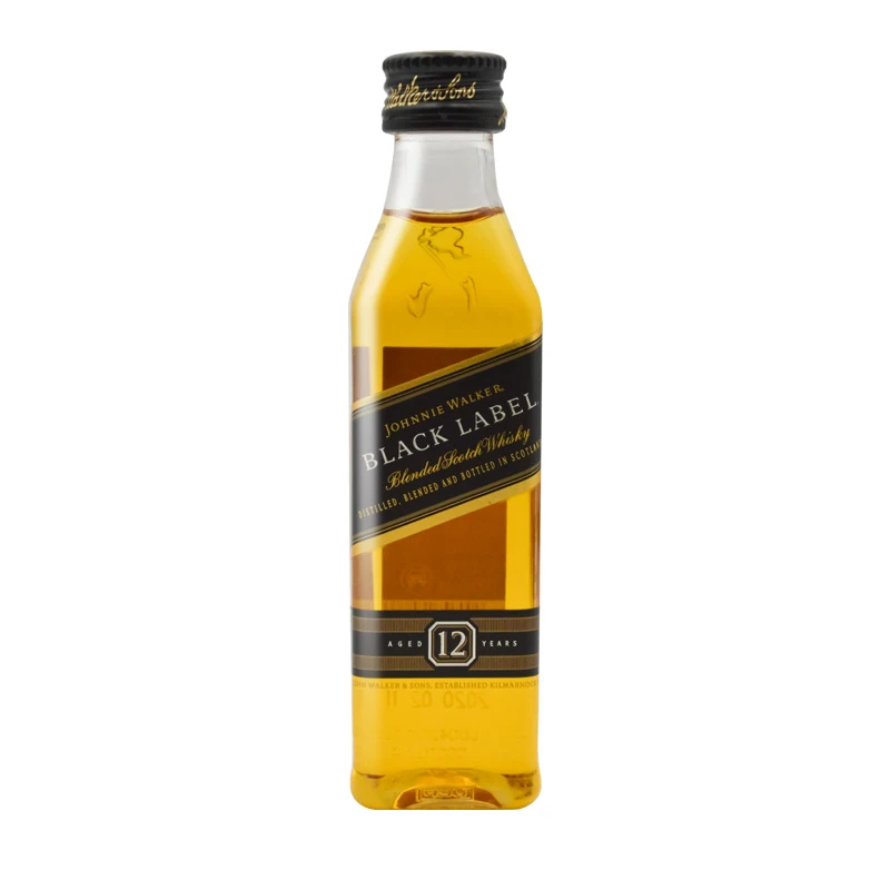 Johnnie walker/尊尼获加威士忌 黑牌 50ml 酒版