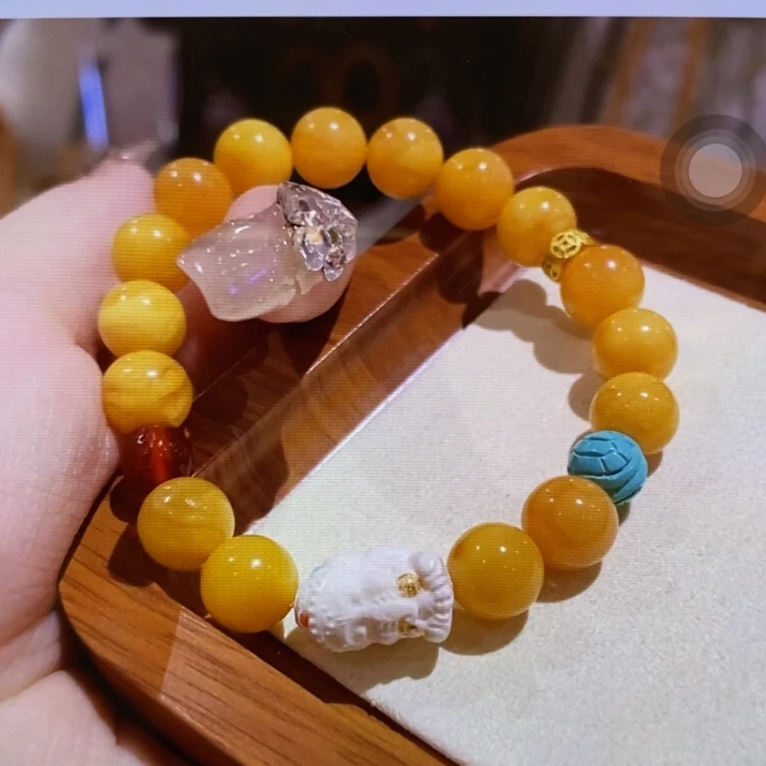 【闪购商品】手链蜜蜡未镶嵌手串