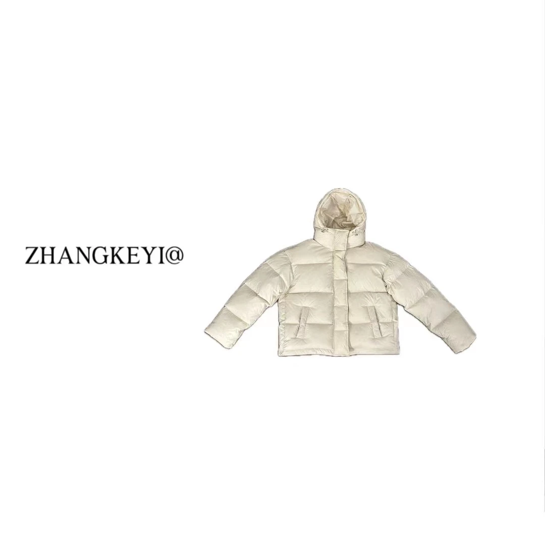 【张可以】极简风短款鹅绒服