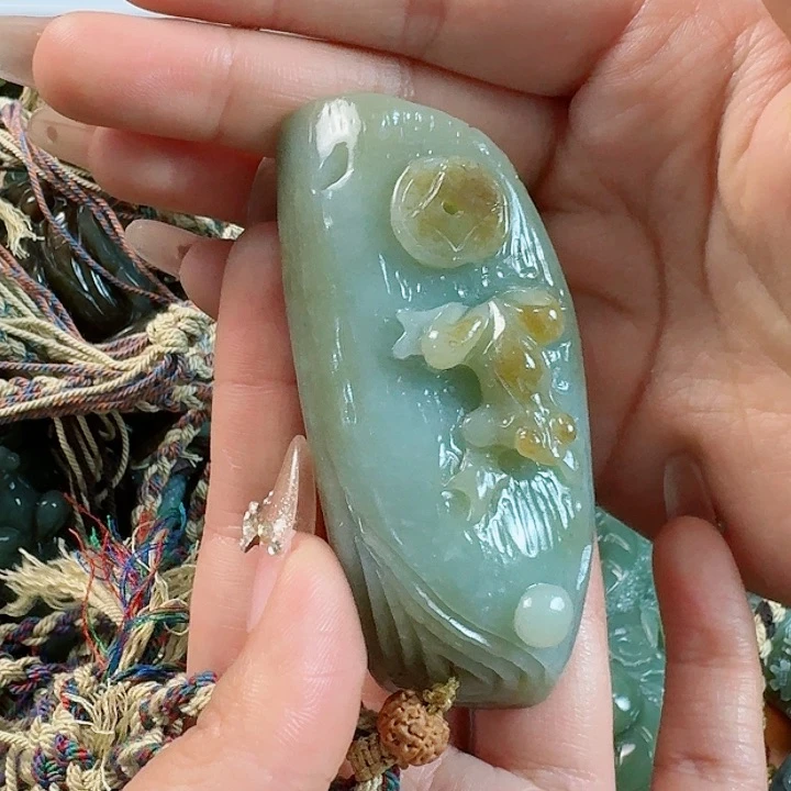 和田玉把件未镶嵌