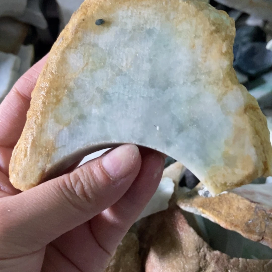 翡翠未镶嵌吊坠(不含链)天然翡翠