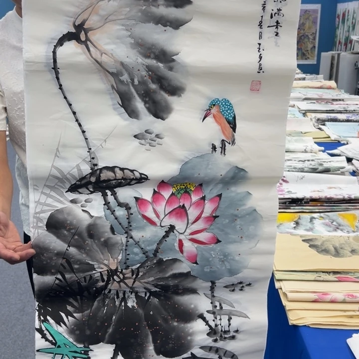 国画绘画作品请欣赏展示