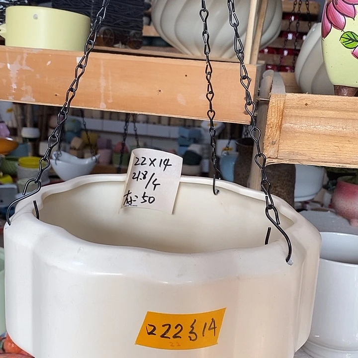 摆件陶陶盆有孔 瑕疵介意勿拍