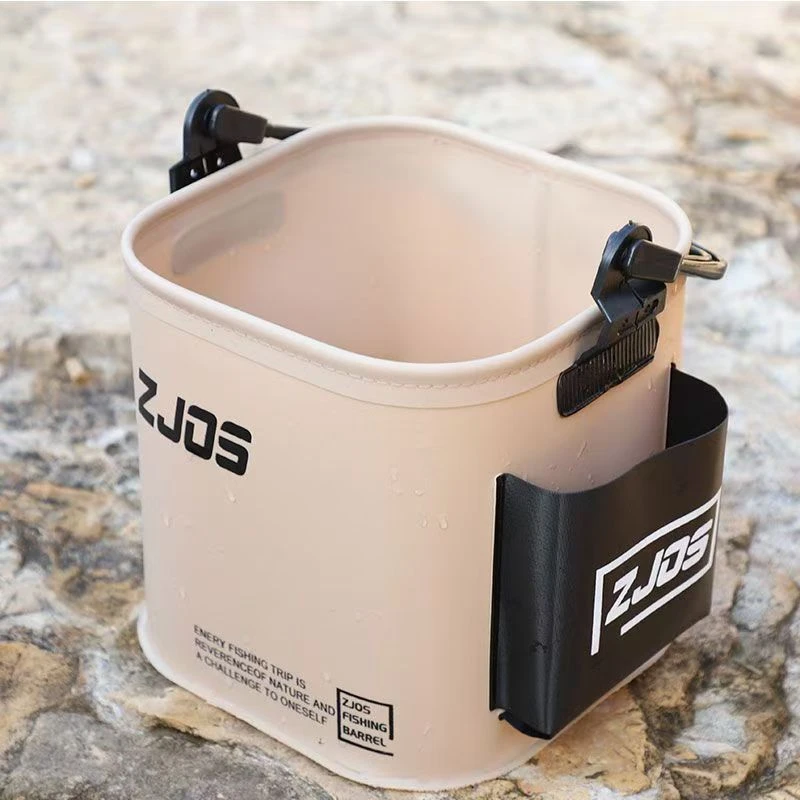 【177董事长补贴】EVA钓鱼打水桶小号可折叠便携手提式加厚活鱼桶