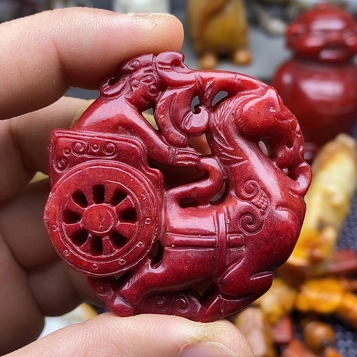 未镶嵌蛇纹石玉颈饰