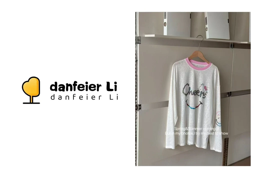 《丫丫推荐款》6192新款卡通KT猫咪笑脸图案粉色领口防晒T恤