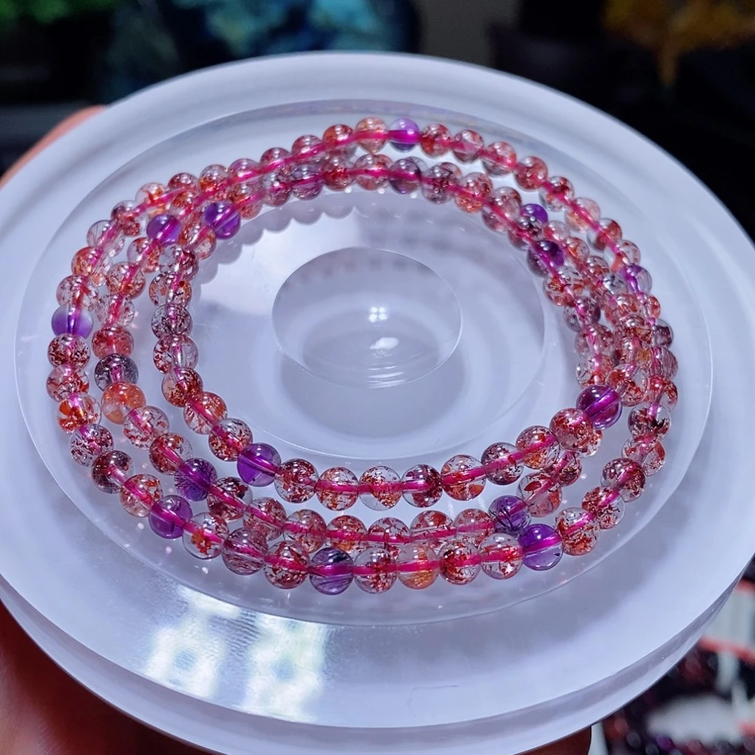 水晶手链未镶嵌金草莓