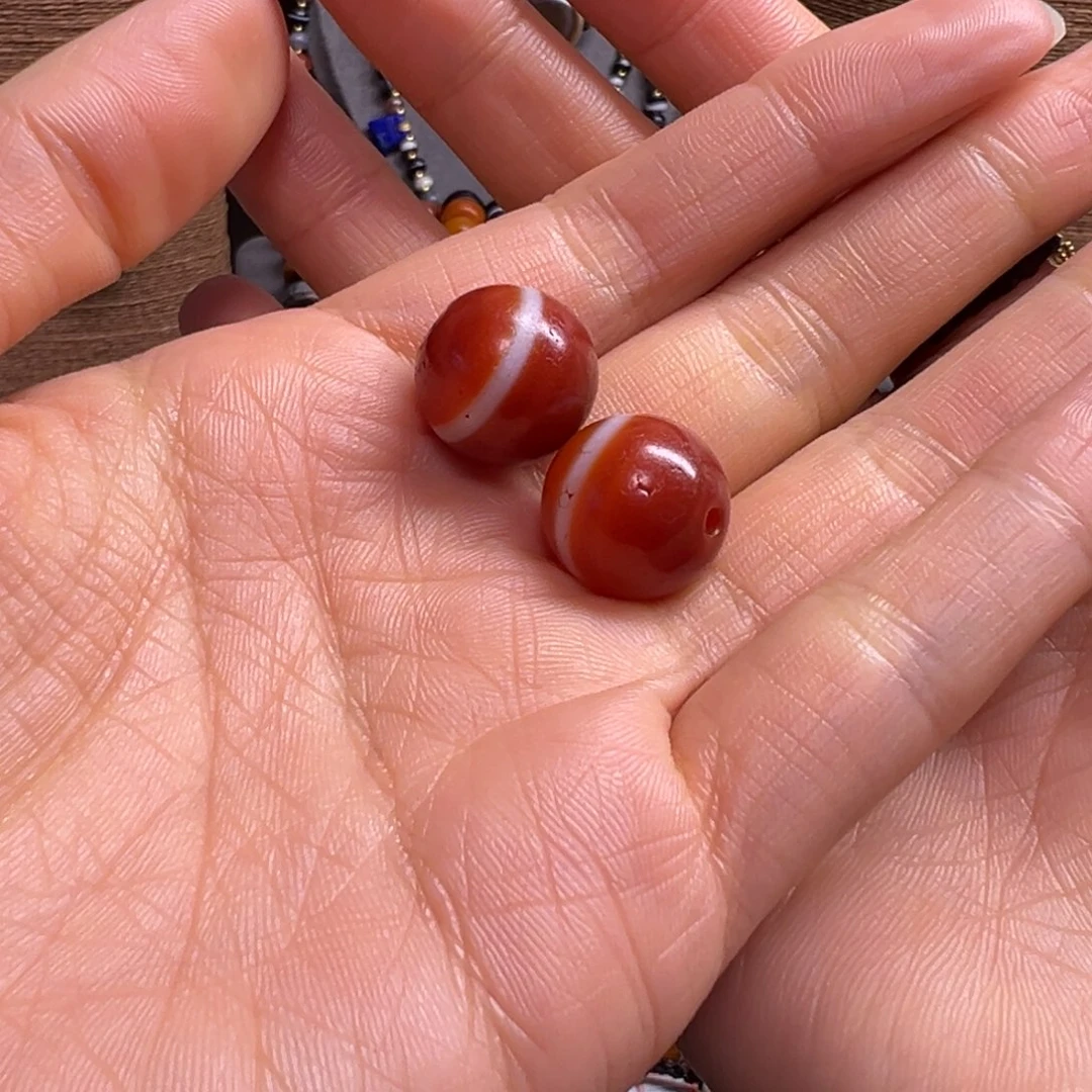 玛瑙/玉髓颈饰未镶嵌三*