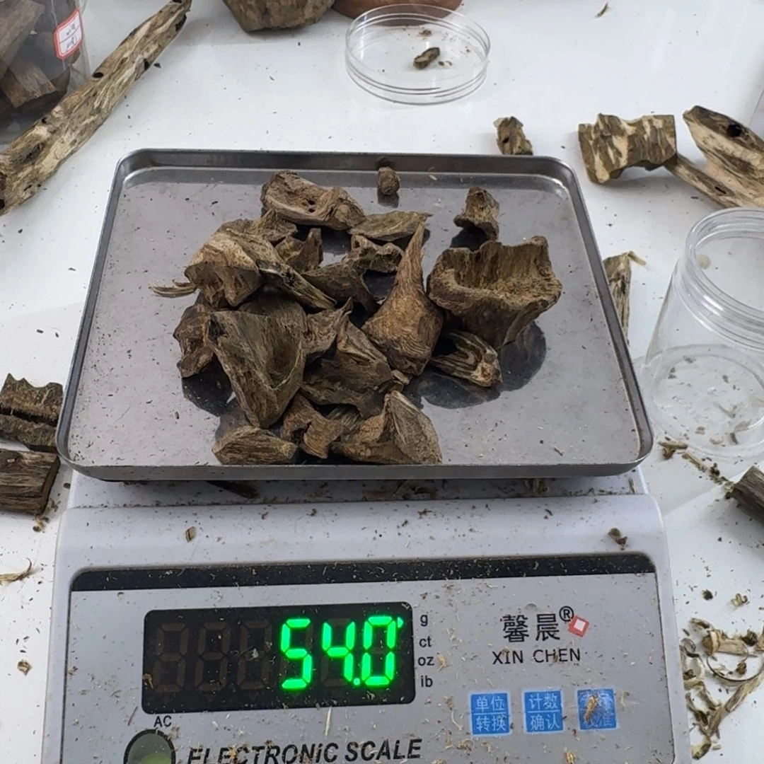 沉香碎屑沉香绿绮楠沉香54克