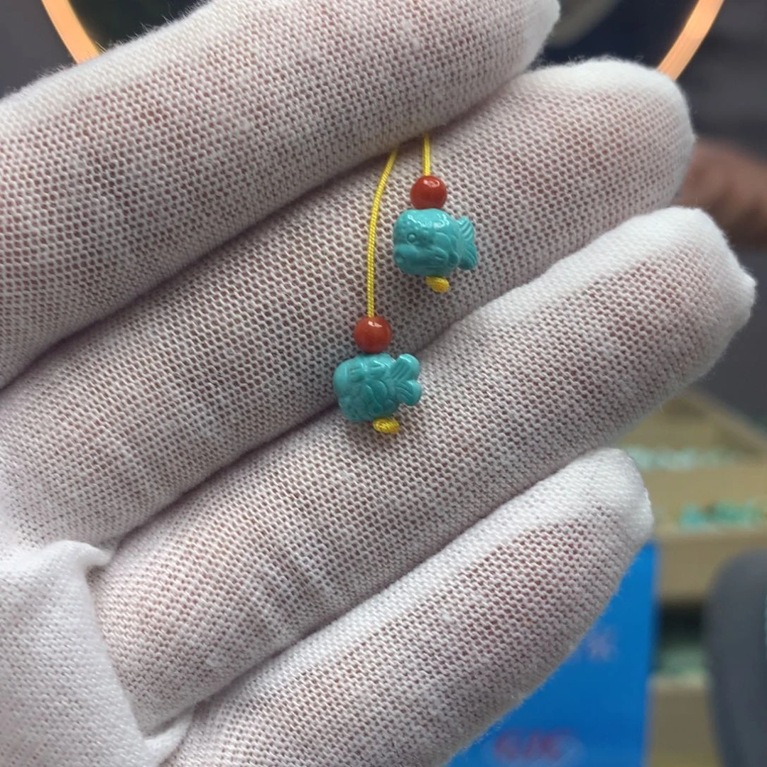 绿松石挂件未镶嵌