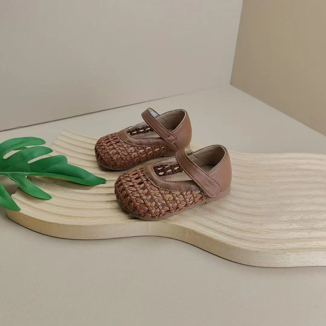 新款夏季方口童鞋