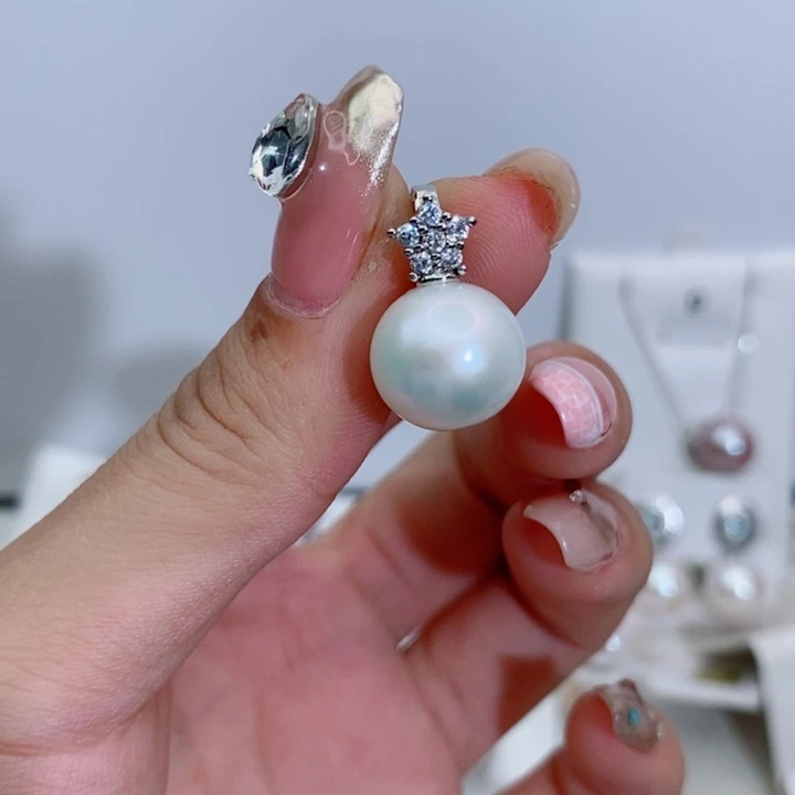 麻****吊坠(赠链)淡水珍珠未镶嵌