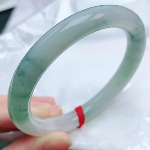 未镶嵌手镯翡翠53圆条882808