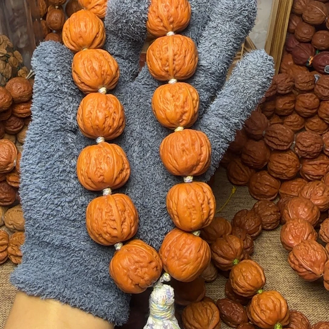 ****若文玩核桃吊坠肉墩子18颗