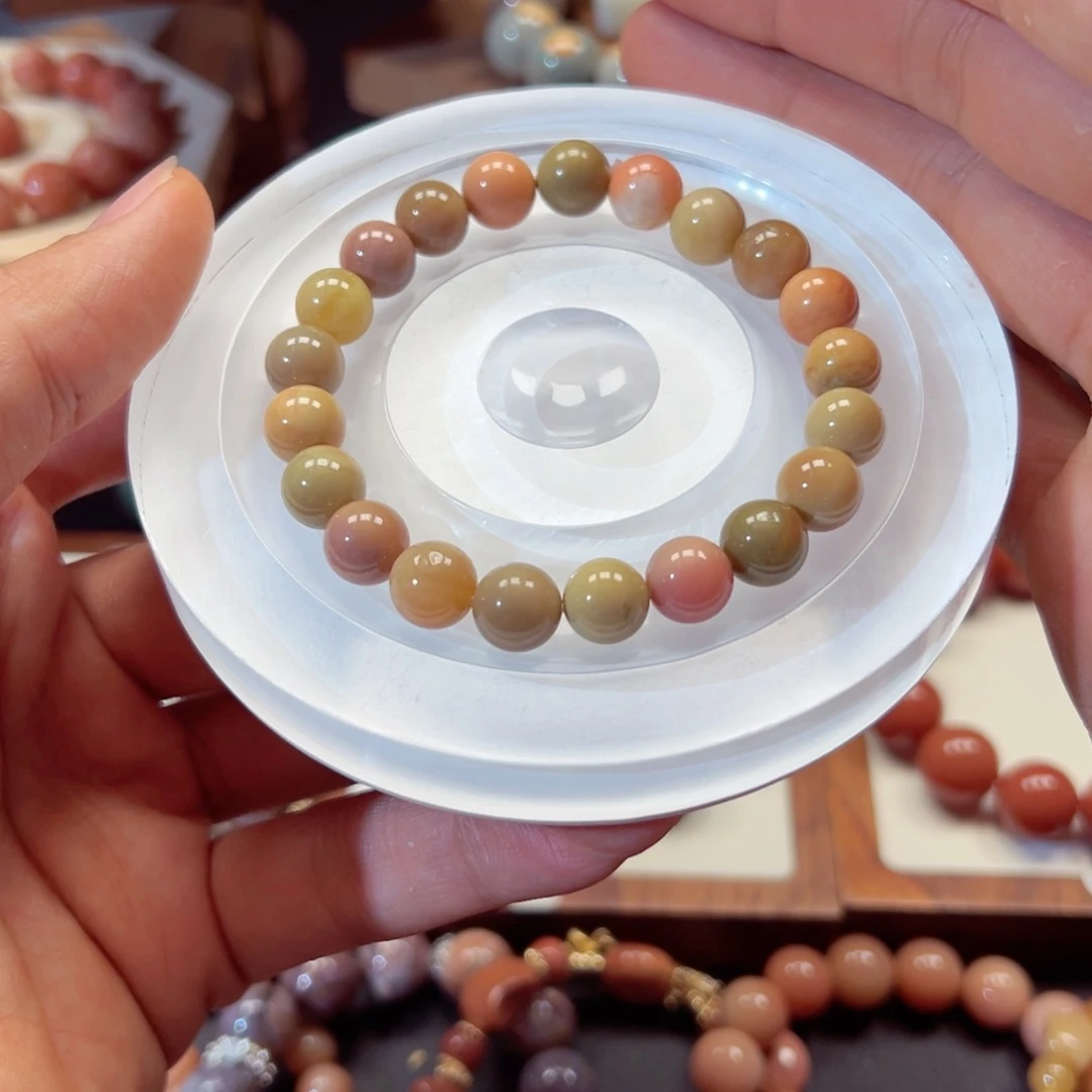 石英质玉手链未镶嵌大***@150