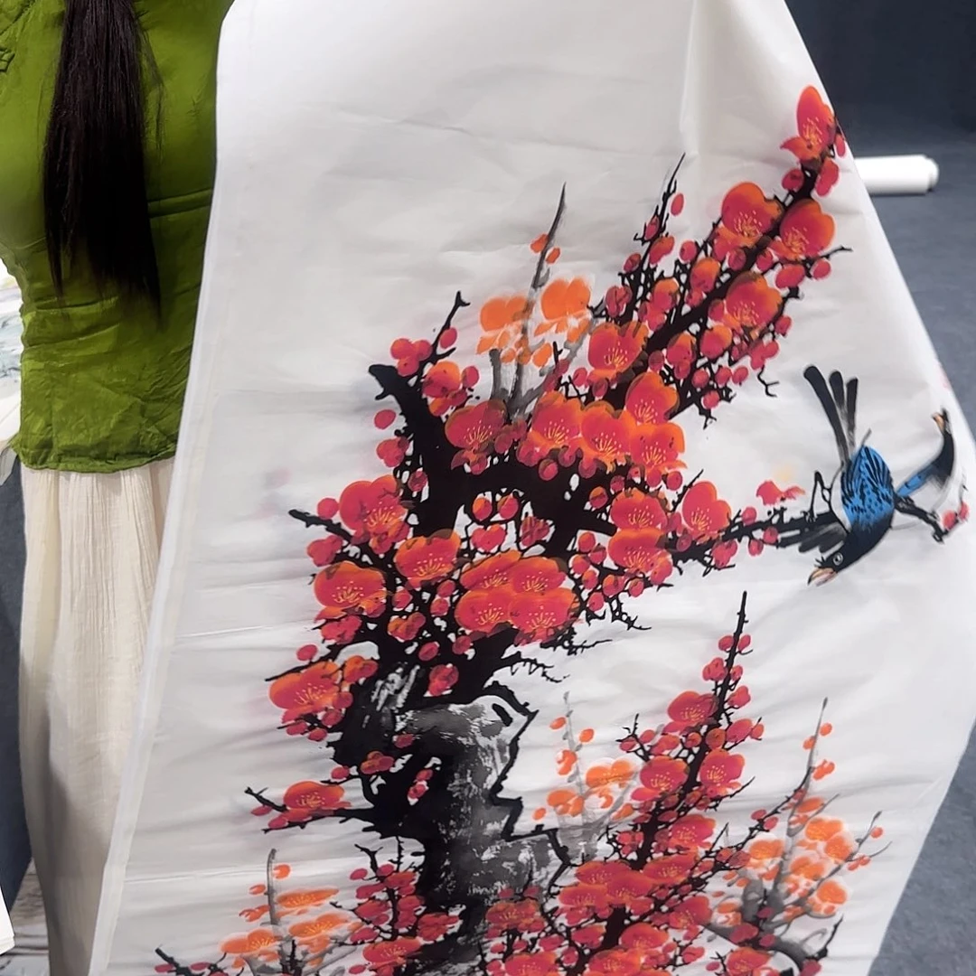 国画花鸟等野客厅和餐厅等