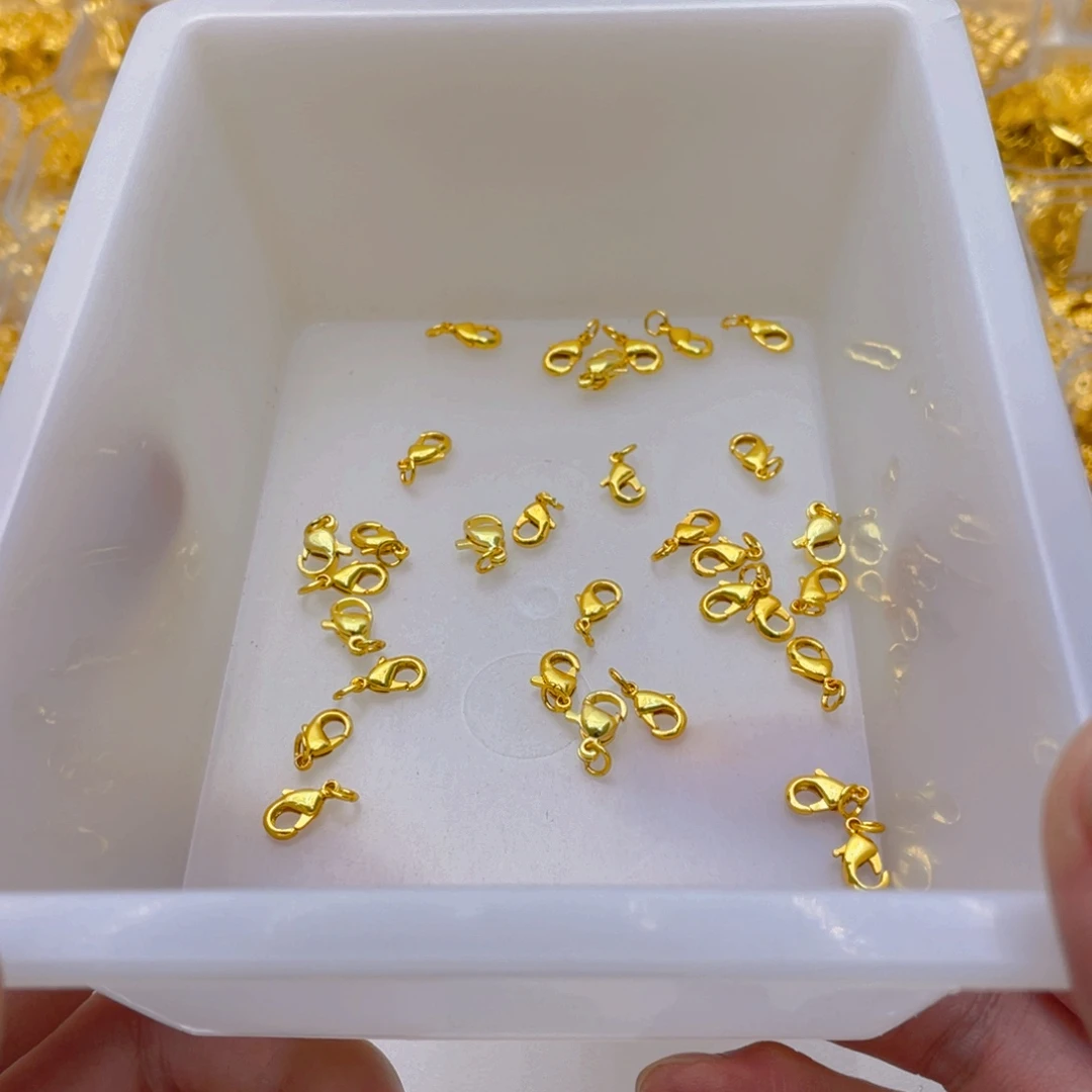 锆石铜合金龙虾扣5颗