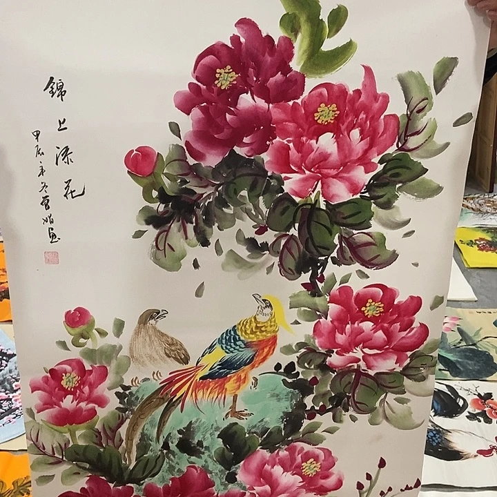 三个张画廊直播间！