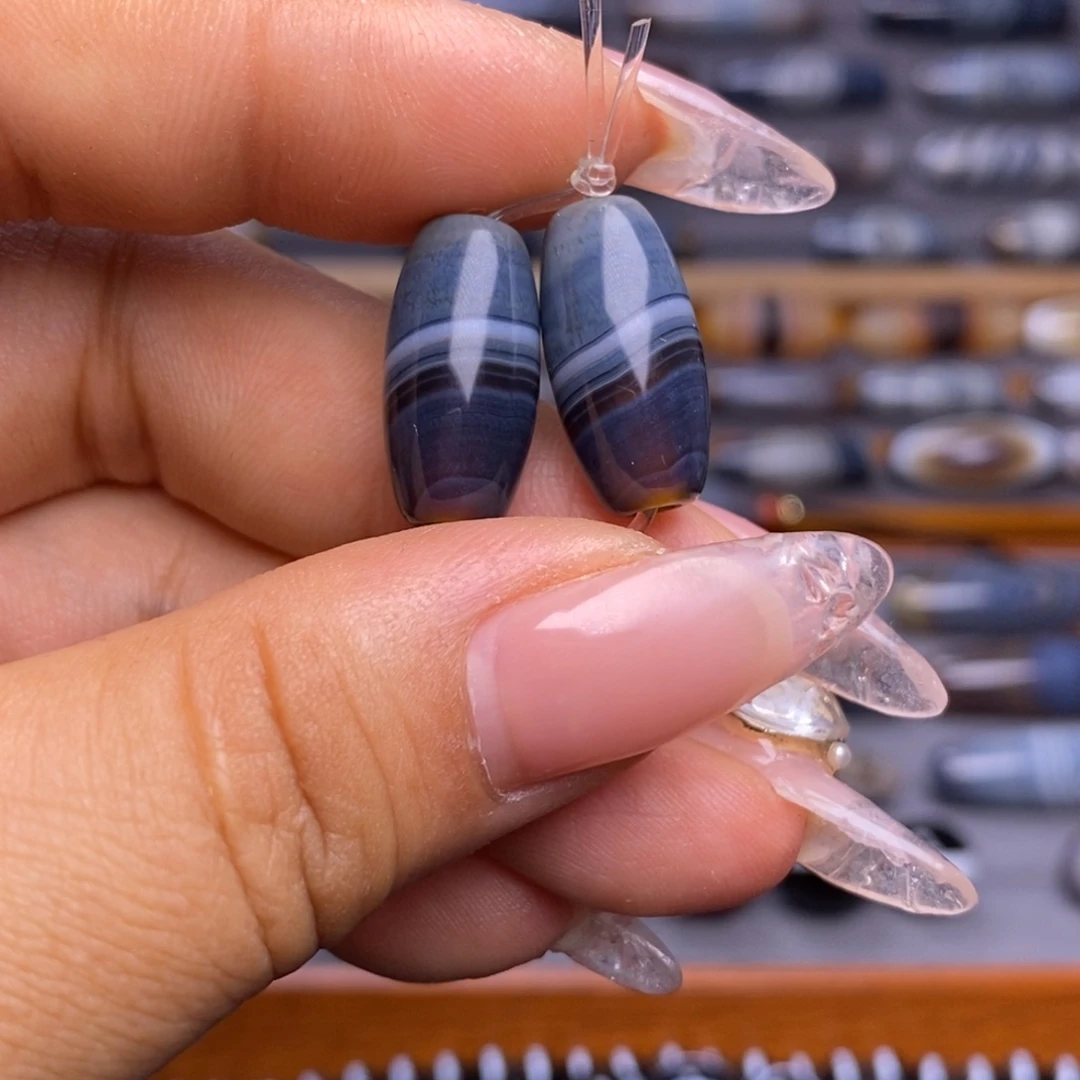 玛瑙/玉髓珠宝半成品未镶嵌